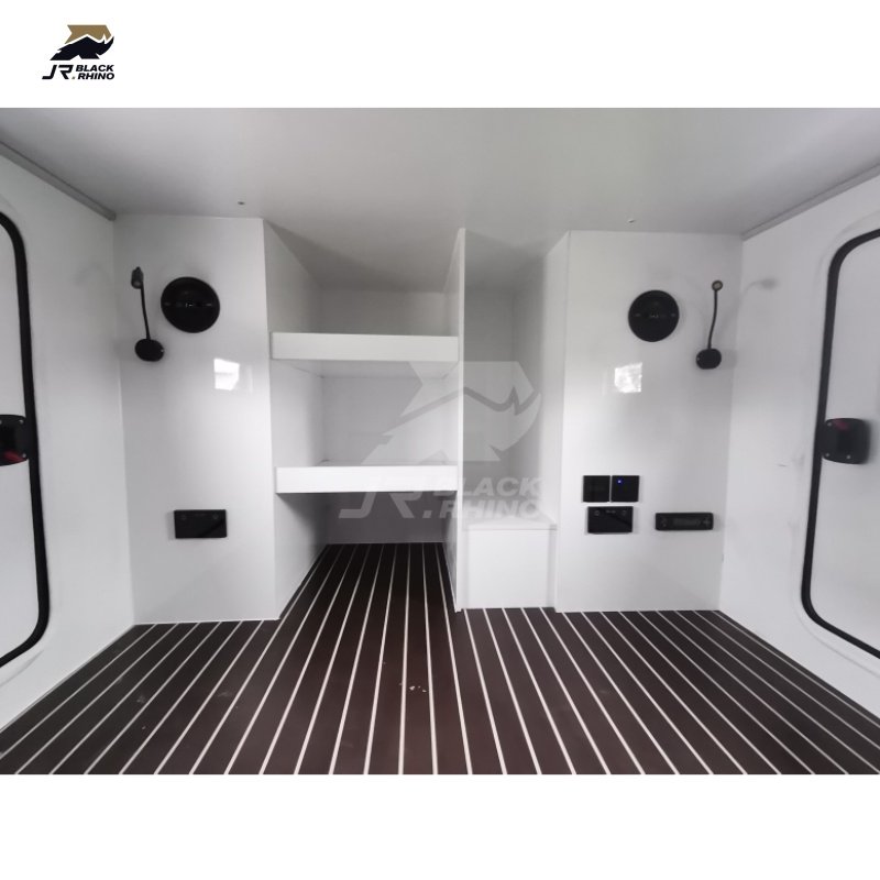 Camper Para Motorhome Fiberglass Caravan Off Road Small Camping Trailer Electric Rv Camper Motorhome Beauty Salon Caravan