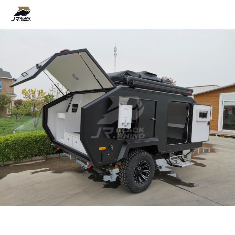 Camper Para Motorhome Fiberglass Caravan Off Road Small Camping Trailer Electric Rv Camper Motorhome Beauty Salon Caravan