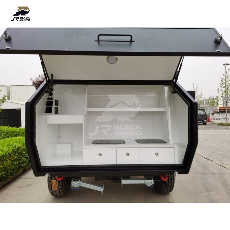 Camper Para Motorhome Fiberglass Caravan Off Road Small Camping Trailer Electric Rv Camper Motorhome Beauty Salon Caravan