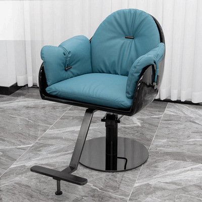Hot Sale Barbershop Salon Furniture Metal Gold Beauty Hair Salon Chair Professional Hairdressing Barber Chairs