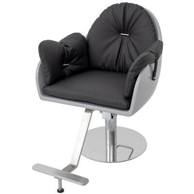 Hot Sale Barbershop Salon Furniture Metal Gold Beauty Hair Salon Chair Professional Hairdressing Barber Chairs