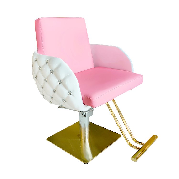 LZY-2703 Durable salon furniture barbershop hairdressing equipment combination styling PU leather barber chair for sell