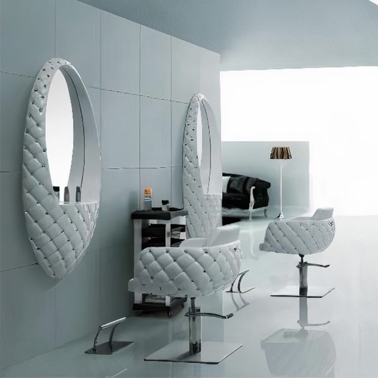 LZY-2703 Durable salon furniture barbershop hairdressing equipment combination styling PU leather barber chair for sell