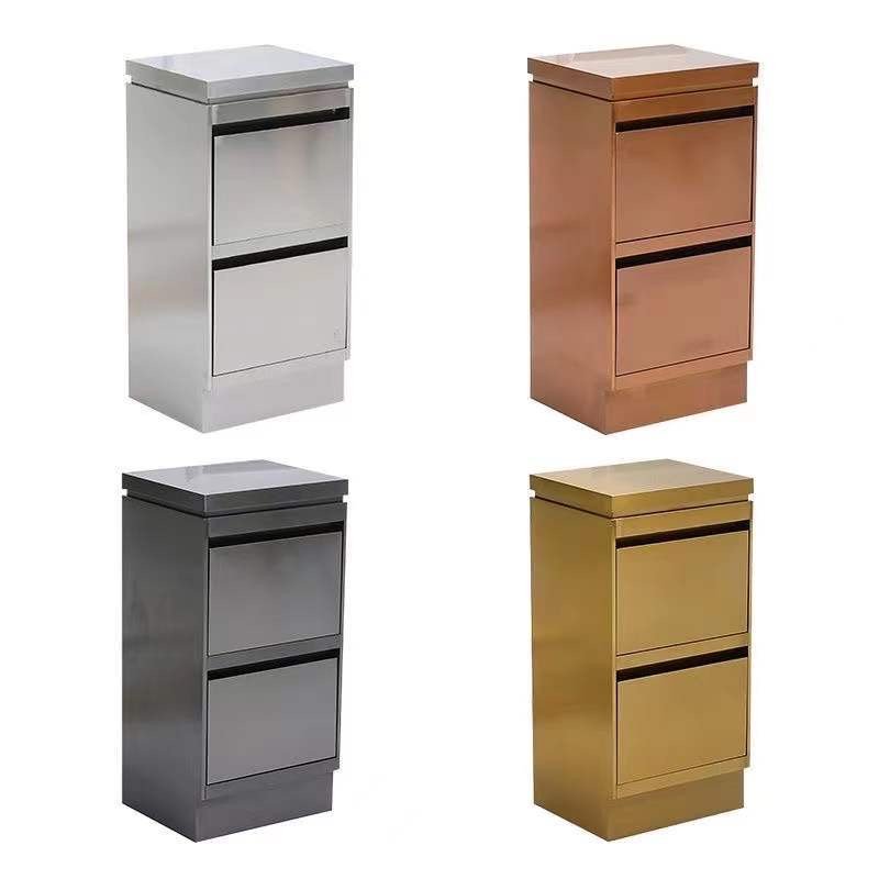 High quality hair salon stainless steel tool cabinet hairdressing storage cabinet with drawers