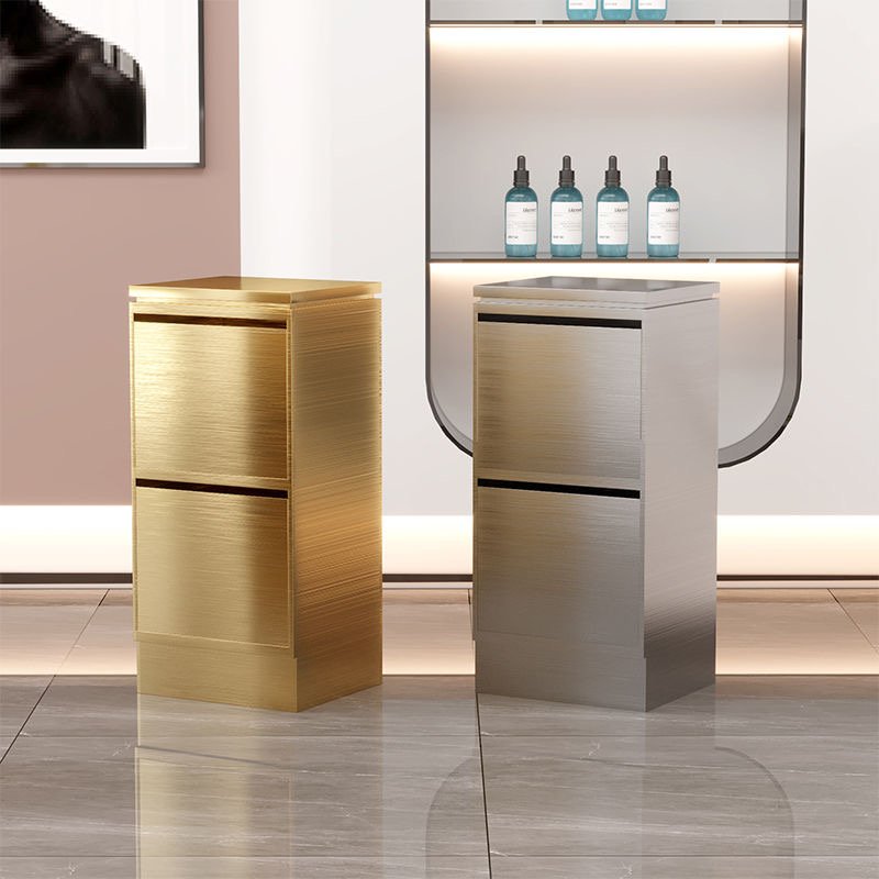 High quality hair salon stainless steel tool cabinet hairdressing storage cabinet with drawers