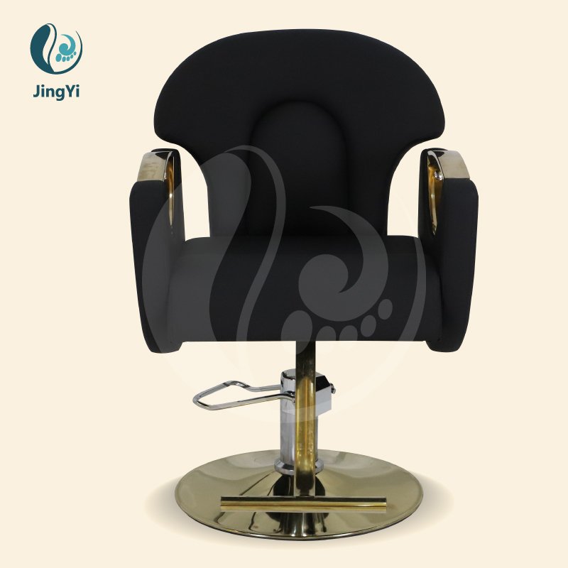 Reclinable Heavy Duty Beauty Salon Chairs Vintage Men Hair Stylist Chair Barber Shop Metal Barber Chairs For Workshop