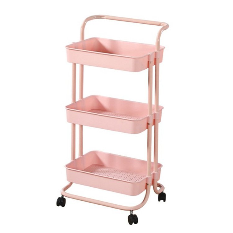 Multi Mobile Storage Beauty Salon Rack Trolley Cart Bedroom Storage Rack With Wheels Organizer Beauty Accessories