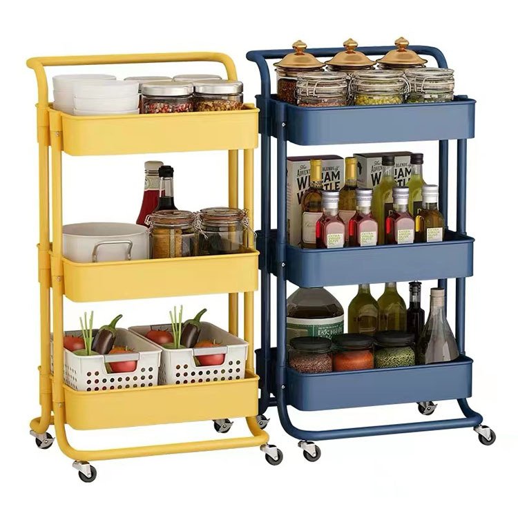 Multi Mobile Storage Beauty Salon Rack Trolley Cart Bedroom Storage Rack With Wheels Organizer Beauty Accessories