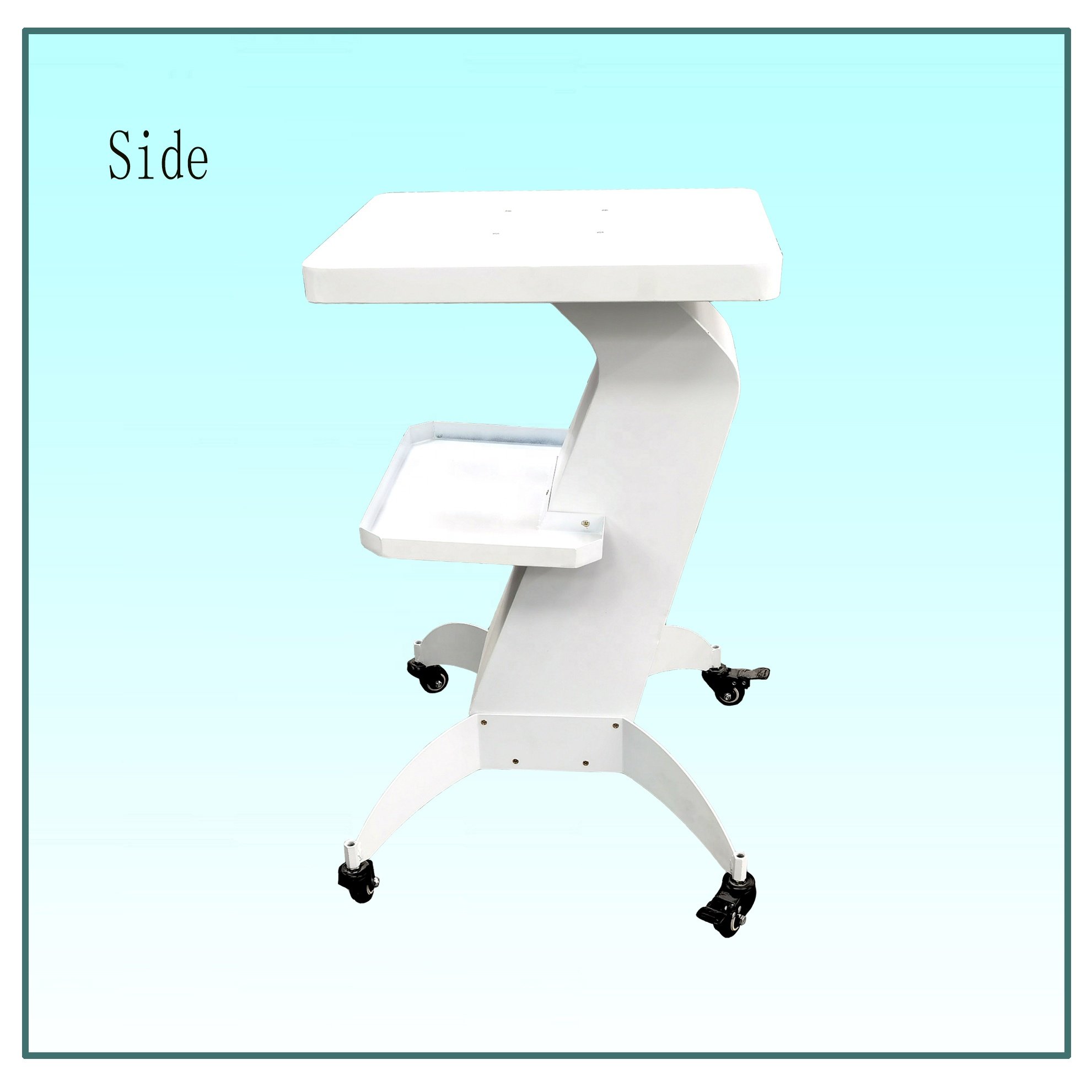 Beauty Hair Instrument Tray Cart Aluminum SPA Rolling Salon Trolley Roller Salon Trolley Beauty Tool Beauty Salon Trolley Spa