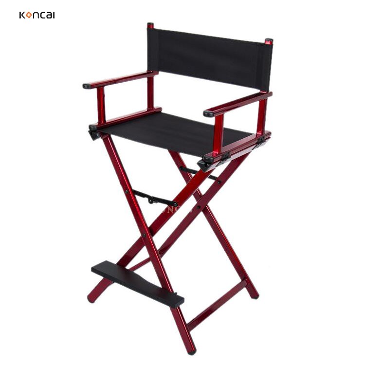 FAMA factory Professional Aluminum Folding Makeup Chair Barber chair beauty salon chair with or without headrest