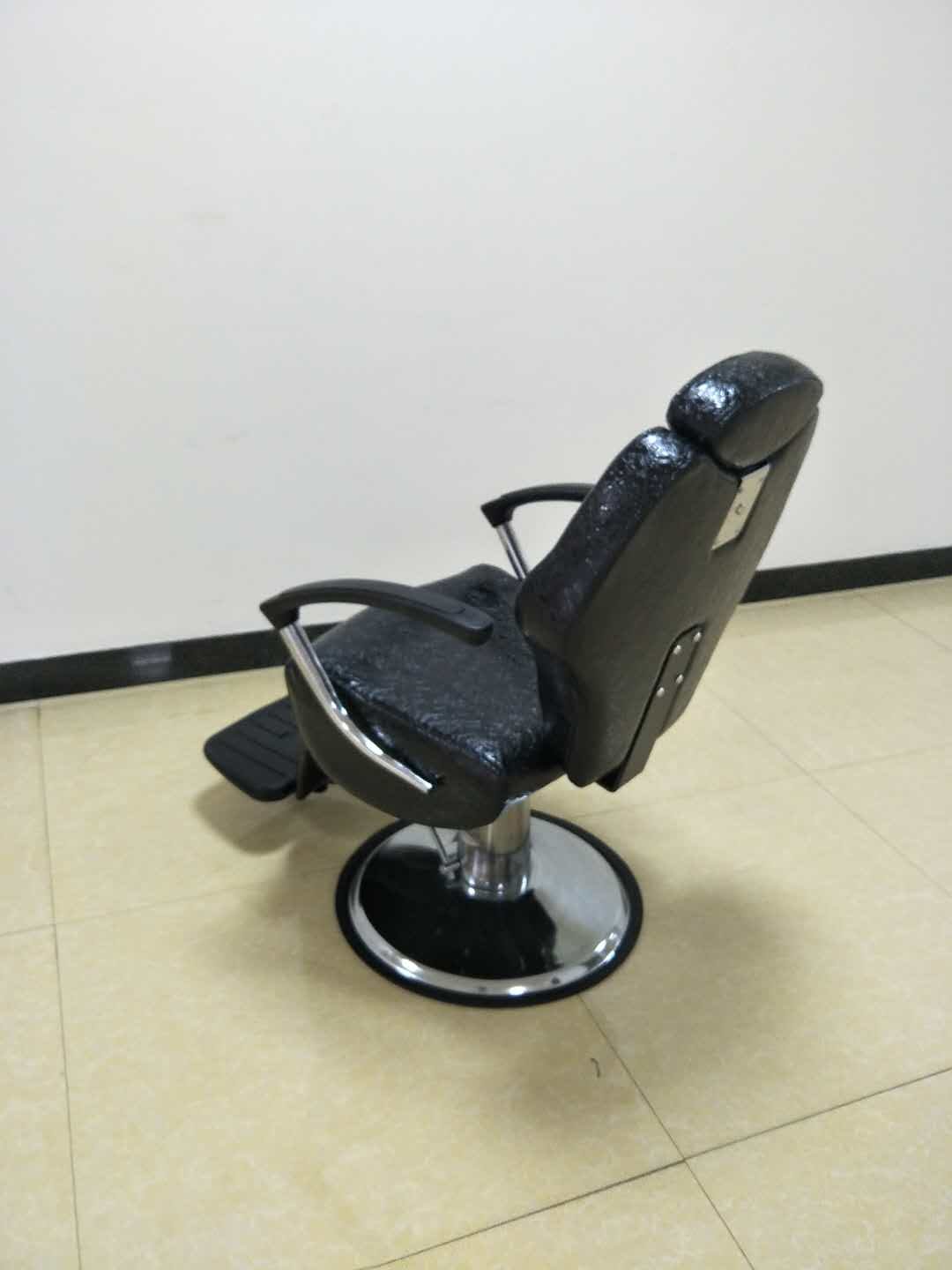 Custom Multi-function Lift Rotary Classic Metal Leather Beauty Salon Barber Chairs