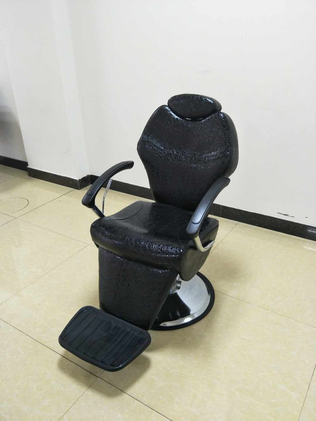 Custom Multi-function Lift Rotary Classic Metal Leather Beauty Salon Barber Chairs