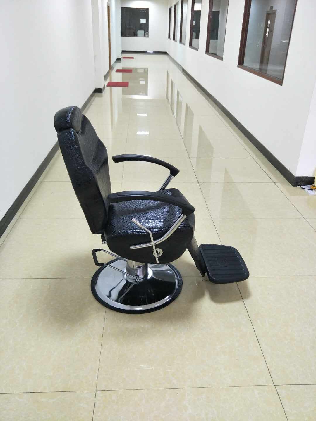 Custom Multi-function Lift Rotary Classic Metal Leather Beauty Salon Barber Chairs