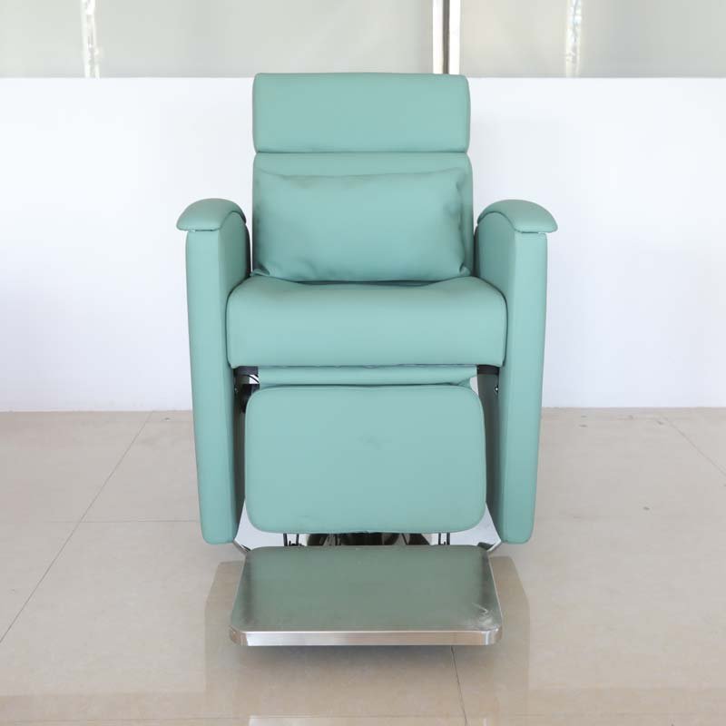 New hot selling electric inverted barber chair can be customized color stainless steel chassis high load bearing for barber shop