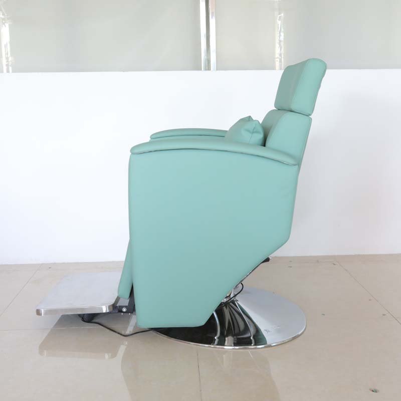 New hot selling electric inverted barber chair can be customized color stainless steel chassis high load bearing for barber shop