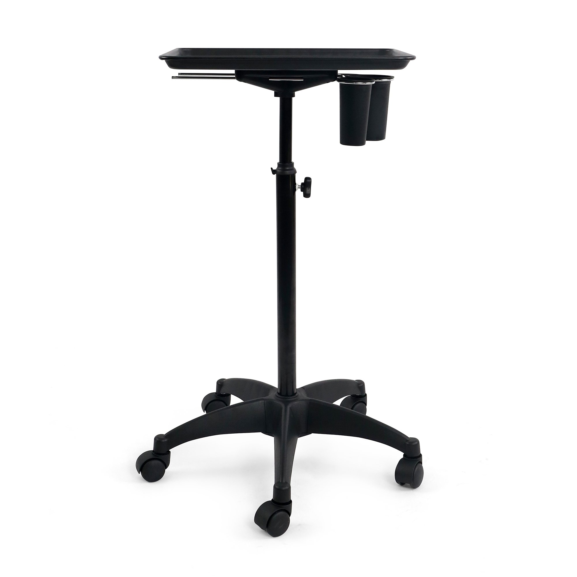 salon wholesalers black hair Dye stand with cup for hairdresser shop