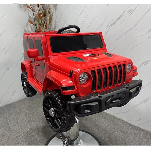 New Beauty Salon Special Barber Chair Children's Cartoon Car Seat Haircut Haircut Car Lift Chair Wholesale