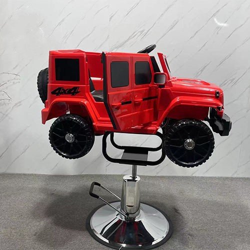 New Beauty Salon Special Barber Chair Children's Cartoon Car Seat Haircut Haircut Car Lift Chair Wholesale