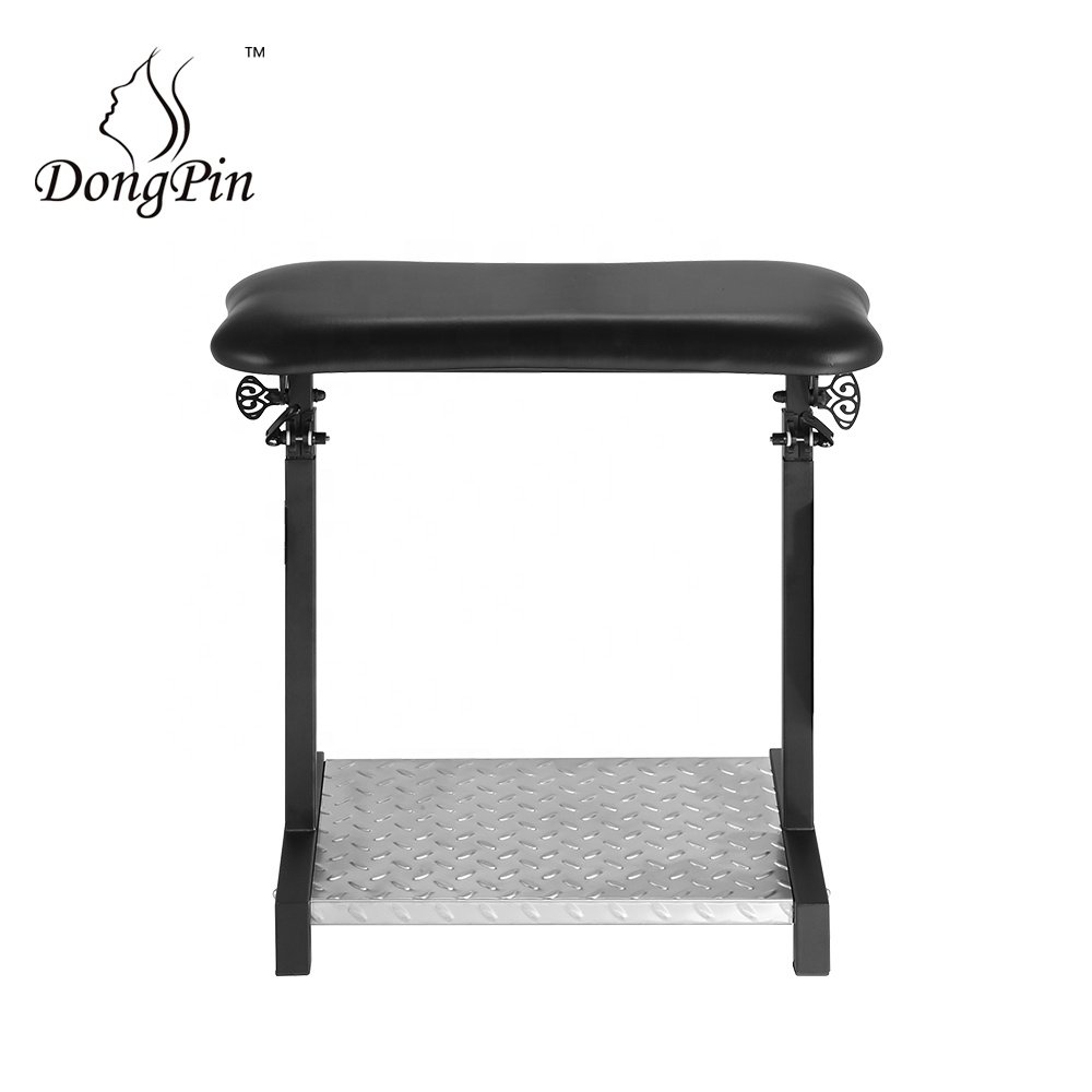Square Tattoo Arm Rest Stand, Heavy Duty Iron Tattoo Armrest Adjustable Height and Tilt