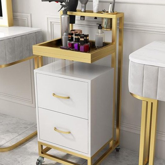 High end Salon Equipment Beauty Nail Cart Tools Cabinet Salon Furniture Hair Salon Station