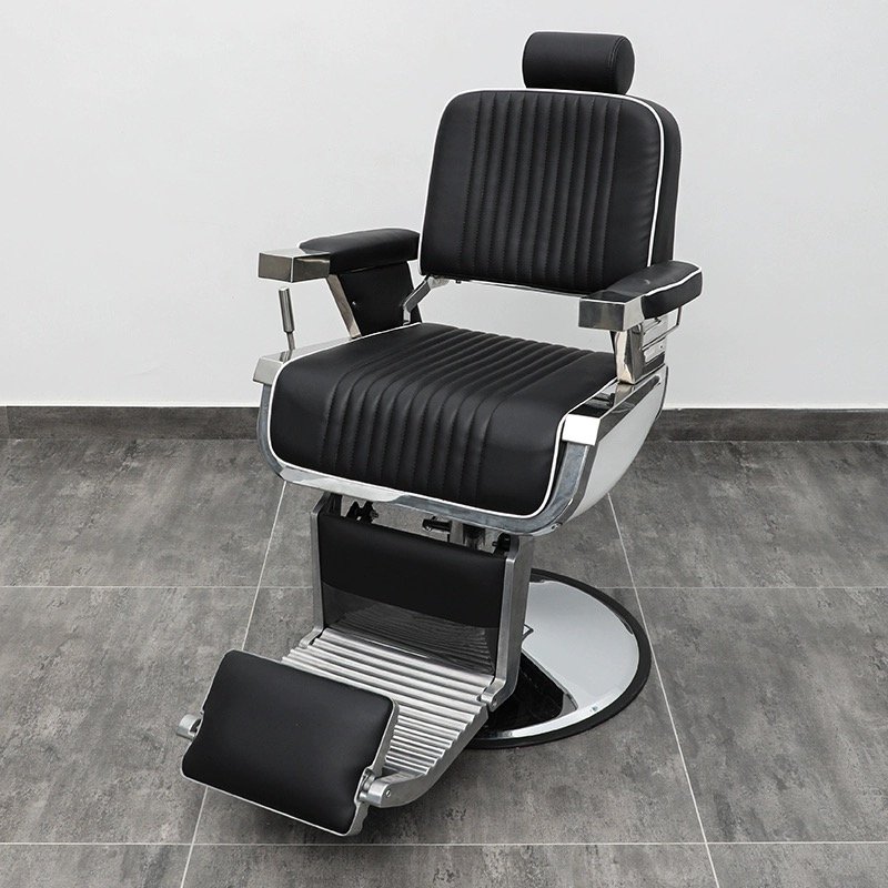 Antique Luxury Swivel Synthetic Leather Beauty Salon Furniture Barber Shop Equipment Hydraulic Styling Barber Hair Cut Chair