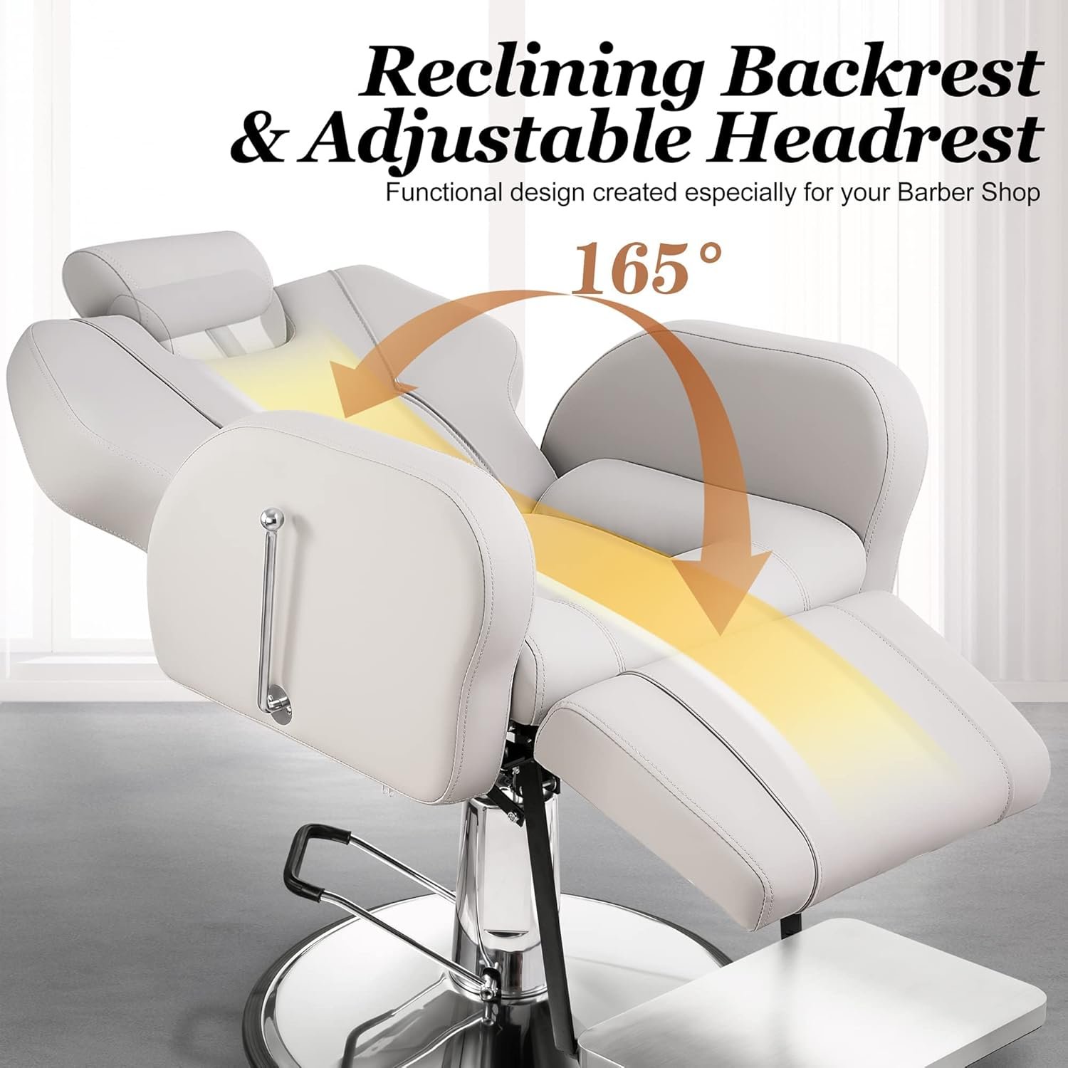 Professional classic men barber shop chairs set for men