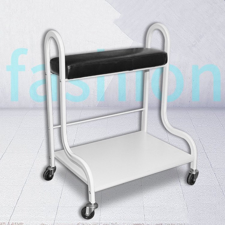 Nail salon convenient wheelbarrow Trolley Large storage space 2colors in 1 Four wheeled handcart Smooth movement