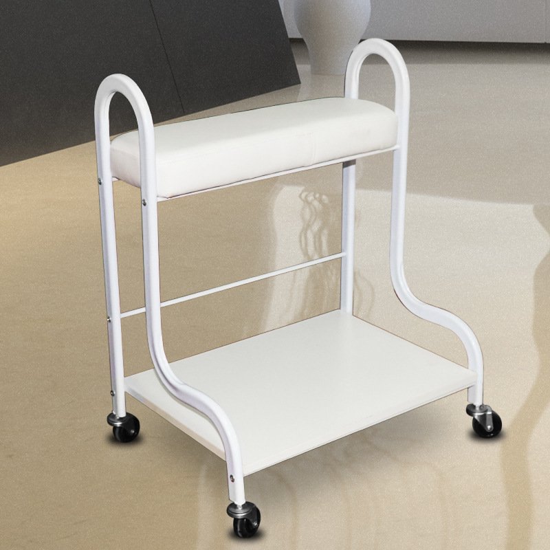 Nail salon convenient wheelbarrow Trolley Large storage space 2colors in 1 Four wheeled handcart Smooth movement