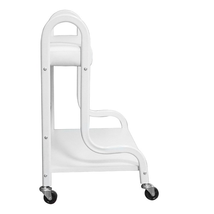 Nail salon convenient wheelbarrow Trolley Large storage space 2colors in 1 Four wheeled handcart Smooth movement
