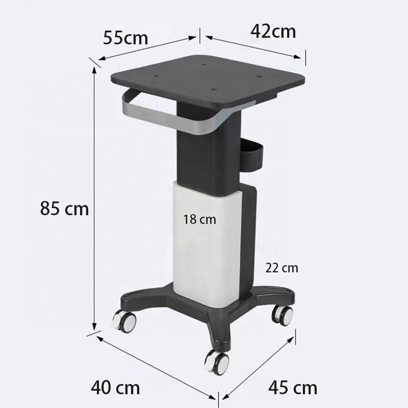 Competitive Services Beauty Spa Facial Furniture Equipment trolley Cart Acrylic Salon Trolley facial machine trolley