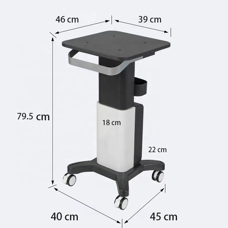 Competitive Services Beauty Spa Facial Furniture Equipment trolley Cart Acrylic Salon Trolley facial machine trolley