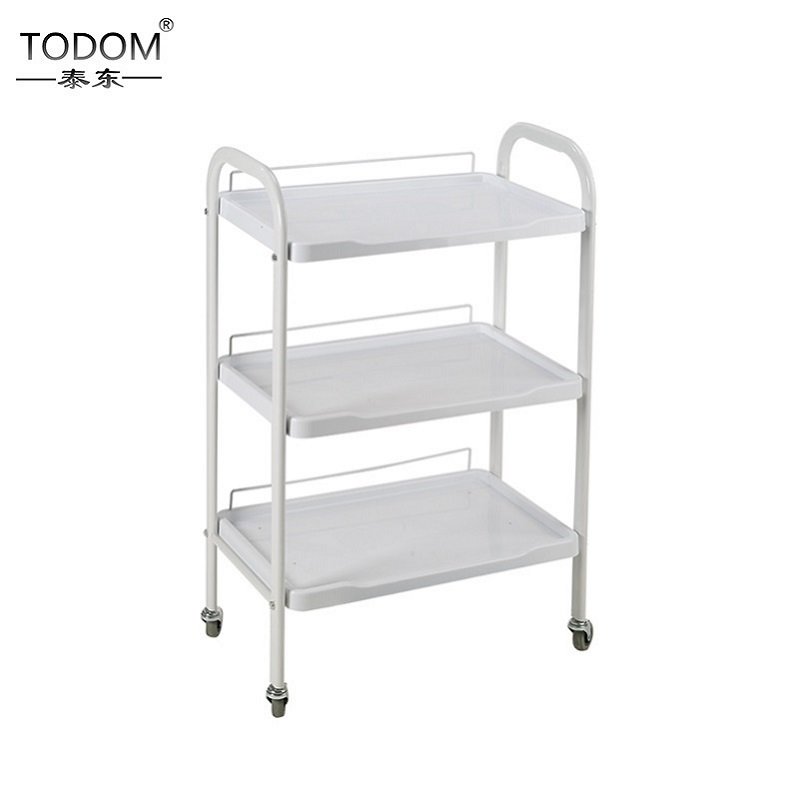factory wholesale cheap trolley eyelash nail beauty hair salon drawer trolley cart nail salon furniture