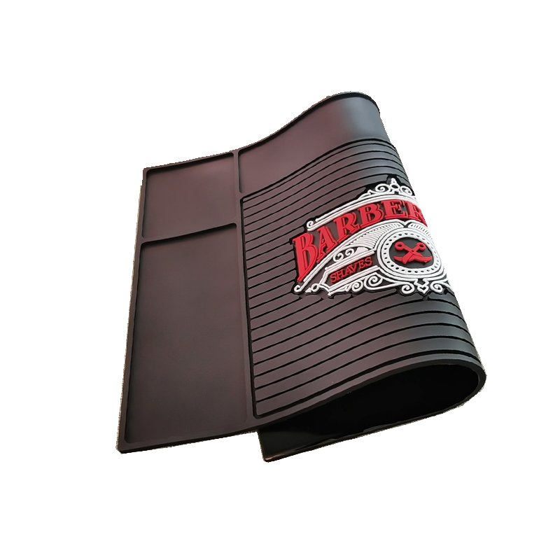 PVC Barber Tool Pad Popular Barber Shop Barber Tool Accessories Hair Salon Table