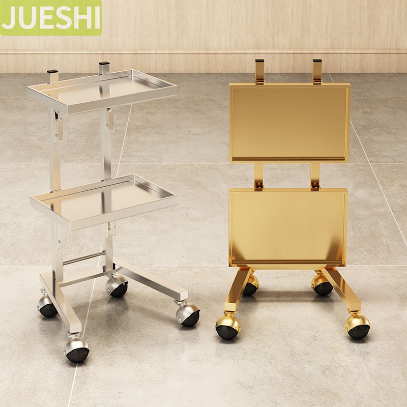 JUESHI Stainless Steel Cabinet Beauty Salon Equipment Cabinet With Tools For Barber Beauty Salon Tools Cart Supplier Trolley