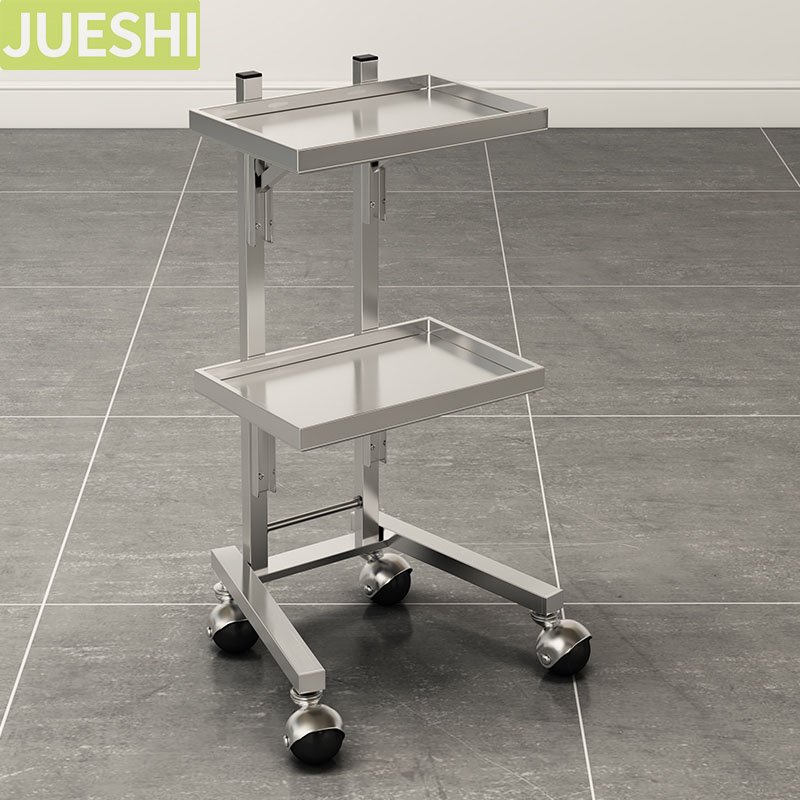 JUESHI Stainless Steel Cabinet Beauty Salon Equipment Cabinet With Tools For Barber Beauty Salon Tools Cart Supplier Trolley