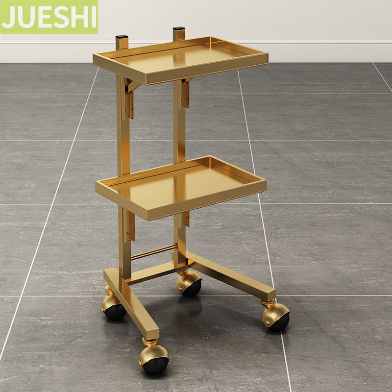 JUESHI Stainless Steel Cabinet Beauty Salon Equipment Cabinet With Tools For Barber Beauty Salon Tools Cart Supplier Trolley