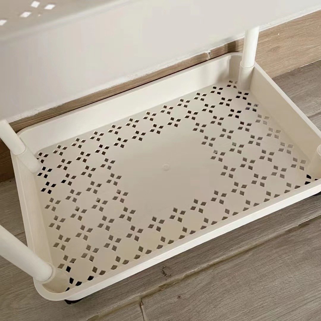 Factory Wholesale kitchen islands & carts Cheap Mobile Kitchen Storage: Space-Saving Metal Trolley Racks Salon Trolley