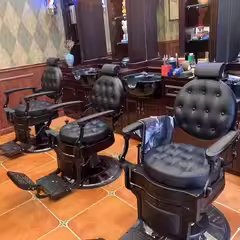 BarBer retro men's oil head chair barber shop hair salon dedicated lifting shaving face hairdressing chair