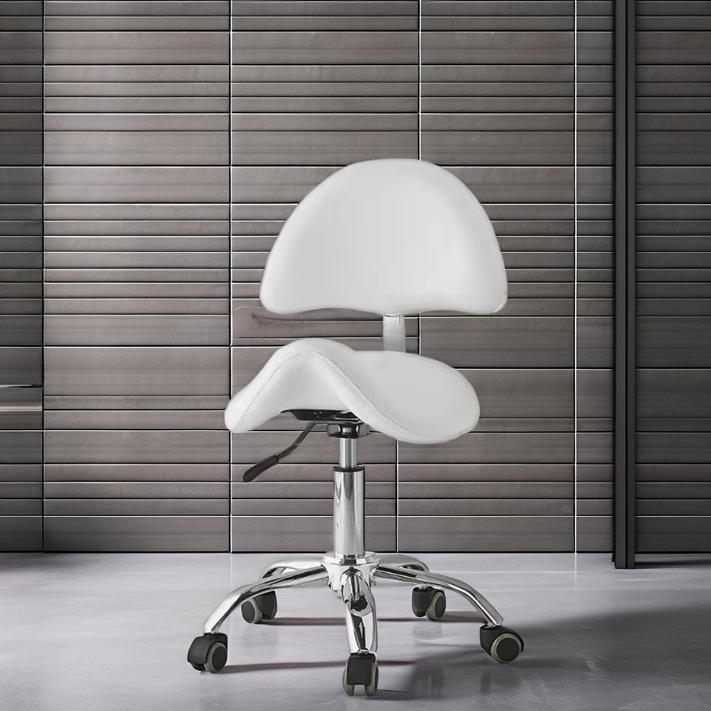 Modern Design Beauty Barber Chair with Massage Features Raised & Lowered Nail Stool Salon Bedroom Hair Barbershops Hotels Sale