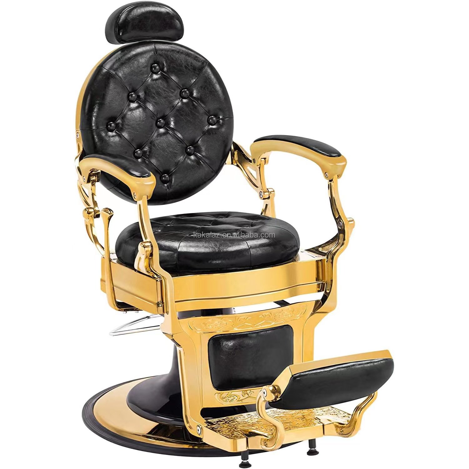 Green leather barber chair barber chair with headrest barber chairs for men
