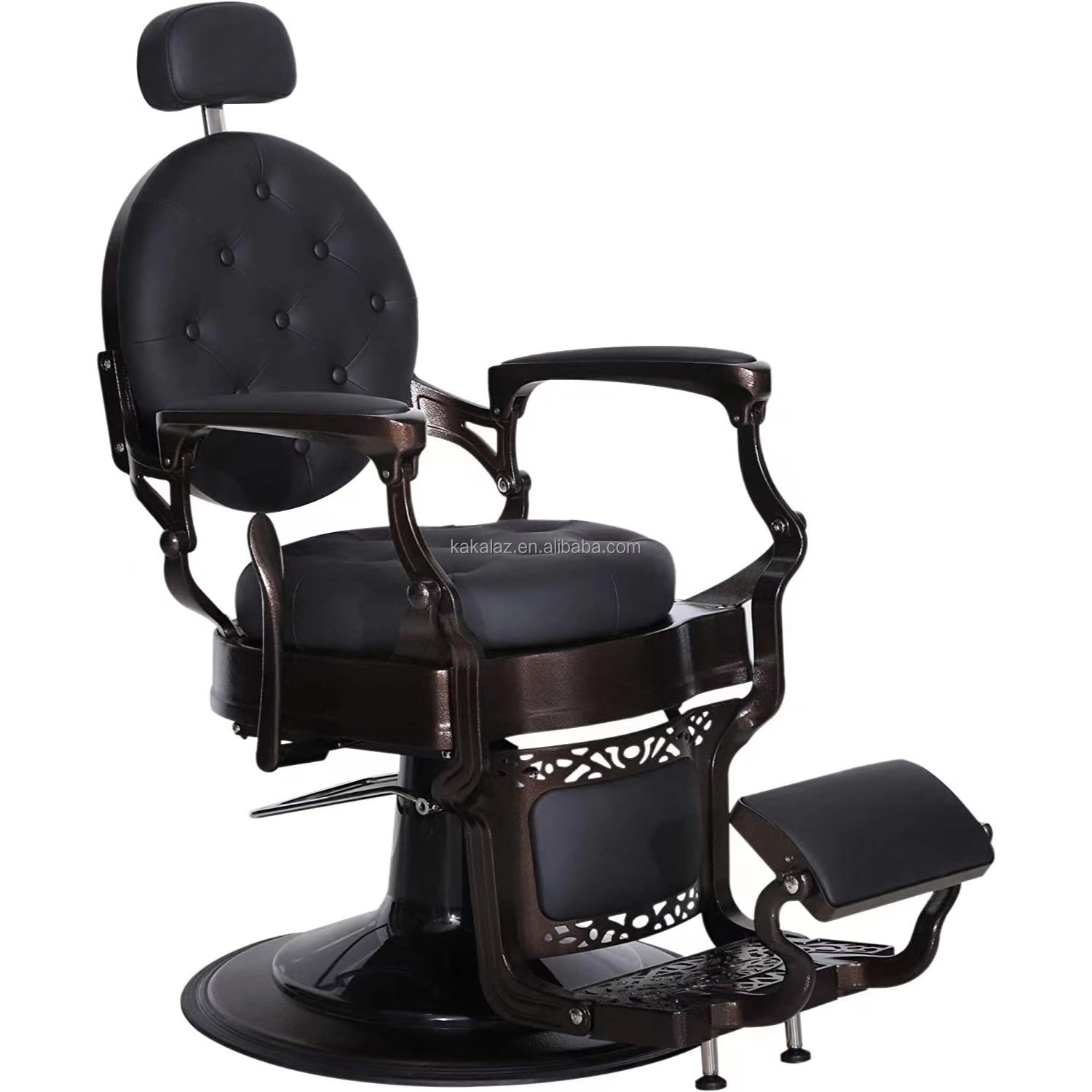 Green leather barber chair barber chair with headrest barber chairs for men