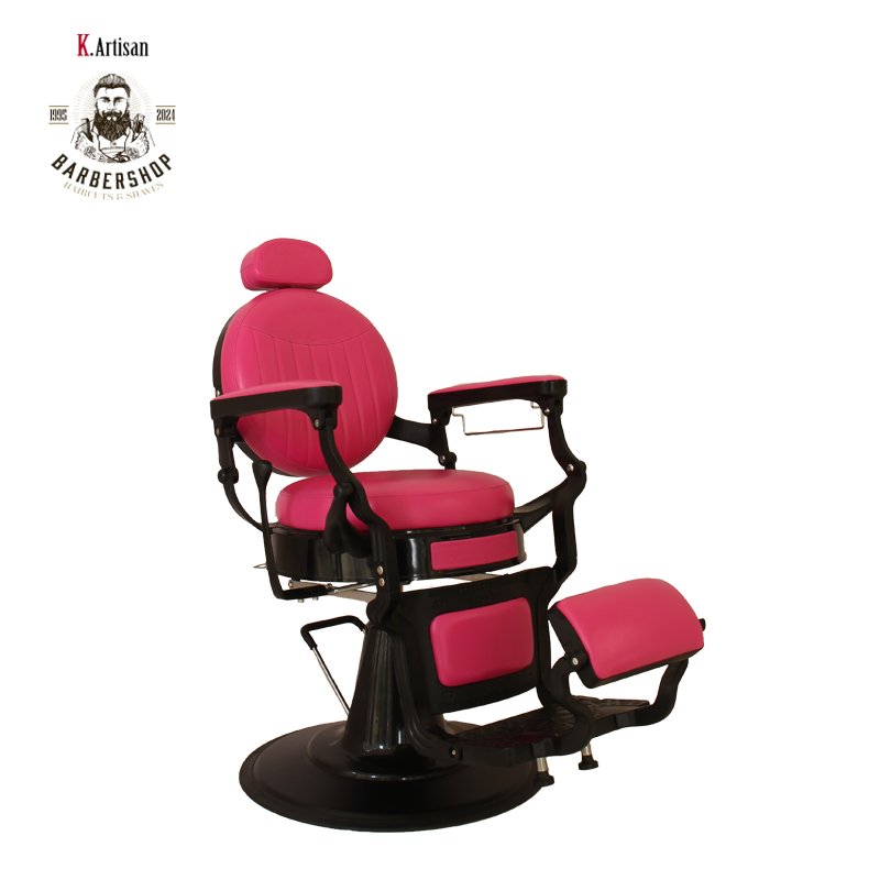 2024 Latest High Quality European Hot Selling Heavy Duty Barber Chair Styled Chair Salon Chair