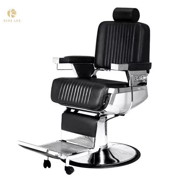 Hot Heavy-duty barber chair for men Large hydraulic pump chair vintage barber chair