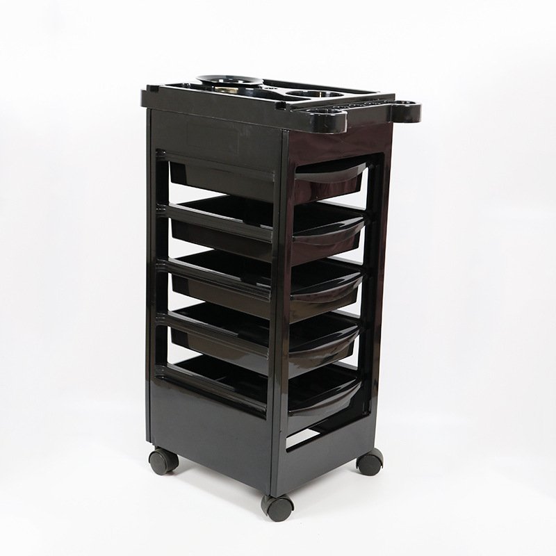 2024 Professional Luxury Hair Salon Trolley Foldable Metal Plastic Wood with Iron Aluminium for Home Bedroom Apartment Hall Use