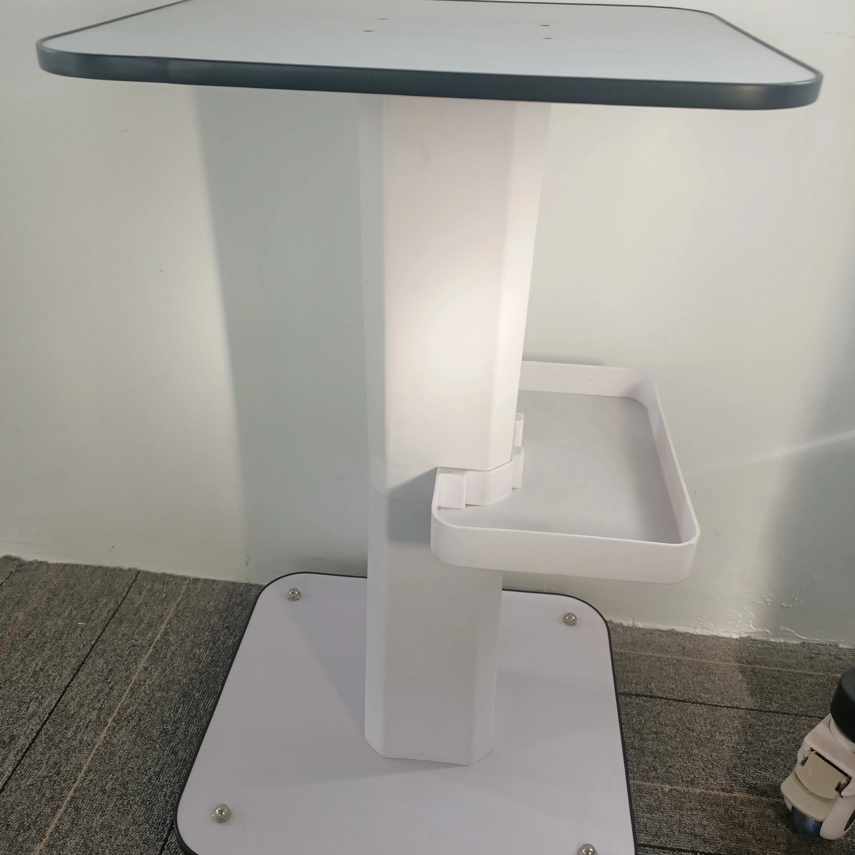 Low price salon Trolley Plastic trolley cart with four wheels
