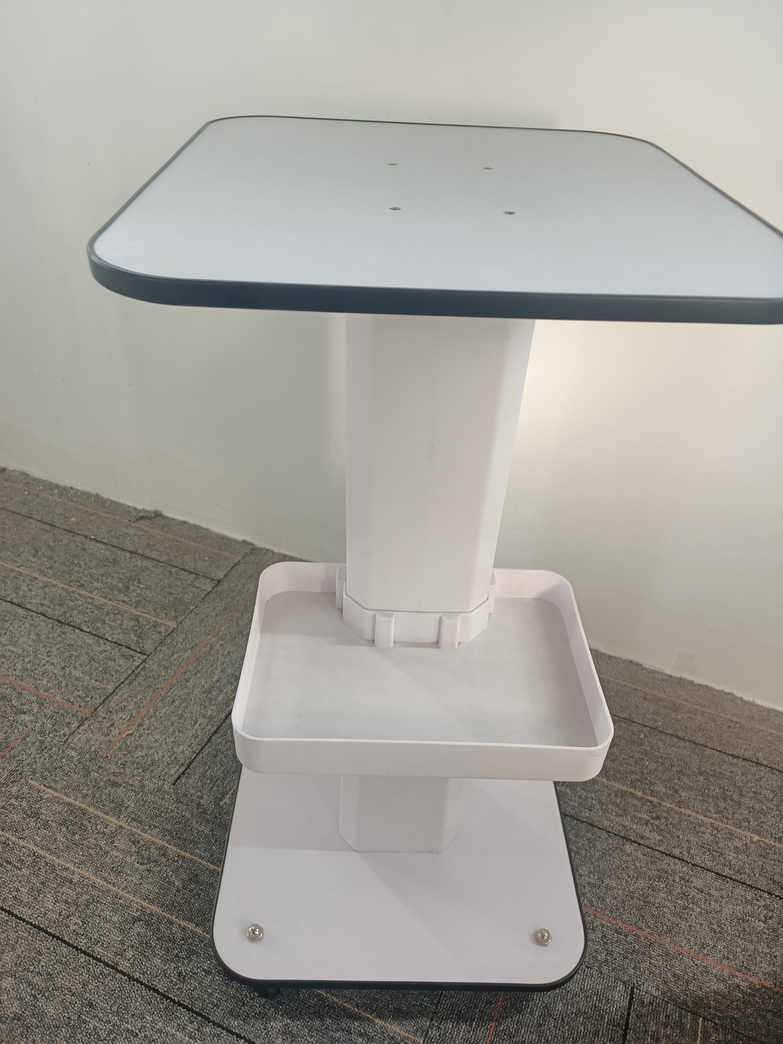 Low price salon Trolley Plastic trolley cart with four wheels
