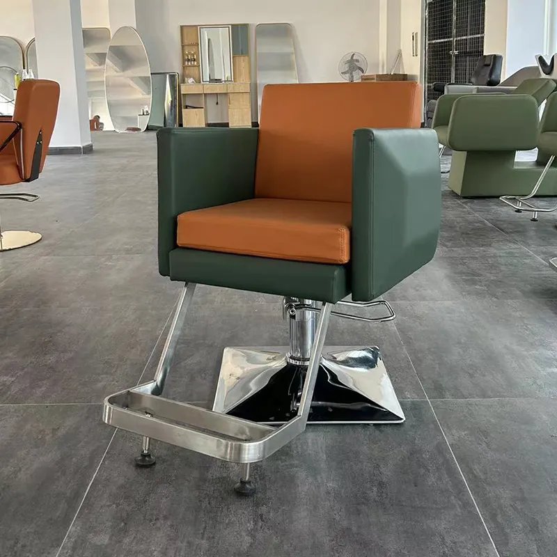Modern Antique Styling Chair Salon Furniture Anti-Fatigue Floor Mat Hairdresser Barber Chair Salon Barber Shop Chairs