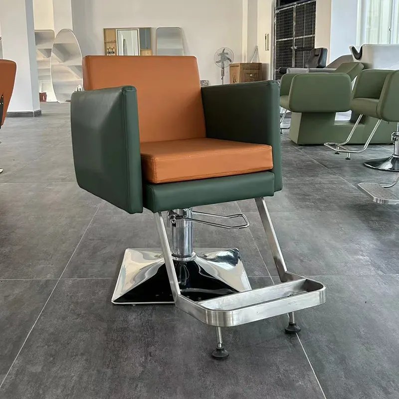 Modern Antique Styling Chair Salon Furniture Anti-Fatigue Floor Mat Hairdresser Barber Chair Salon Barber Shop Chairs