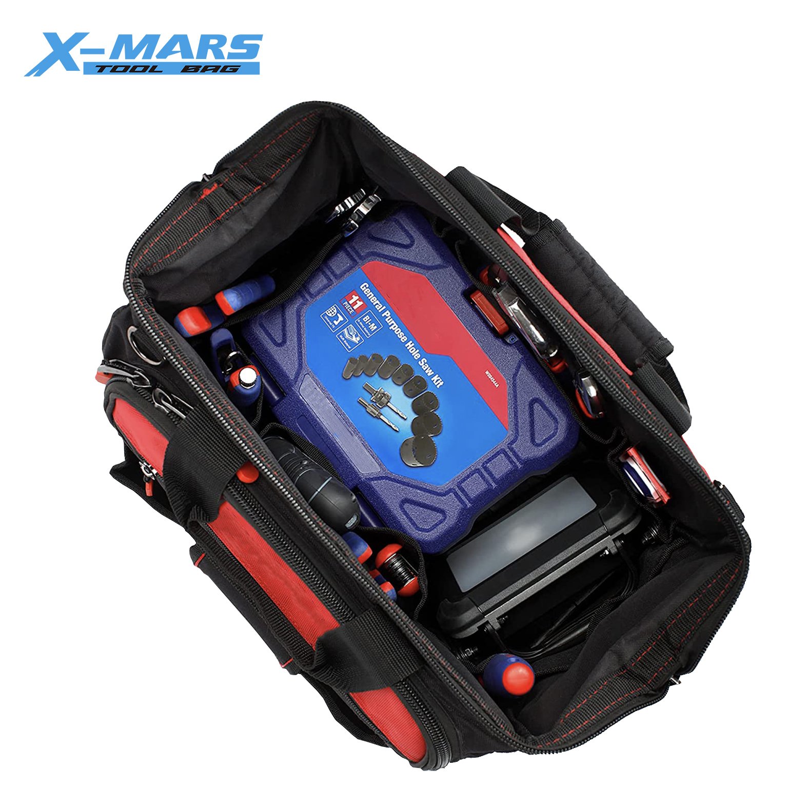 X-Mars Good Selling Work Electrician Heavy Duty Plumbing Carpenter Salon Tools Bag