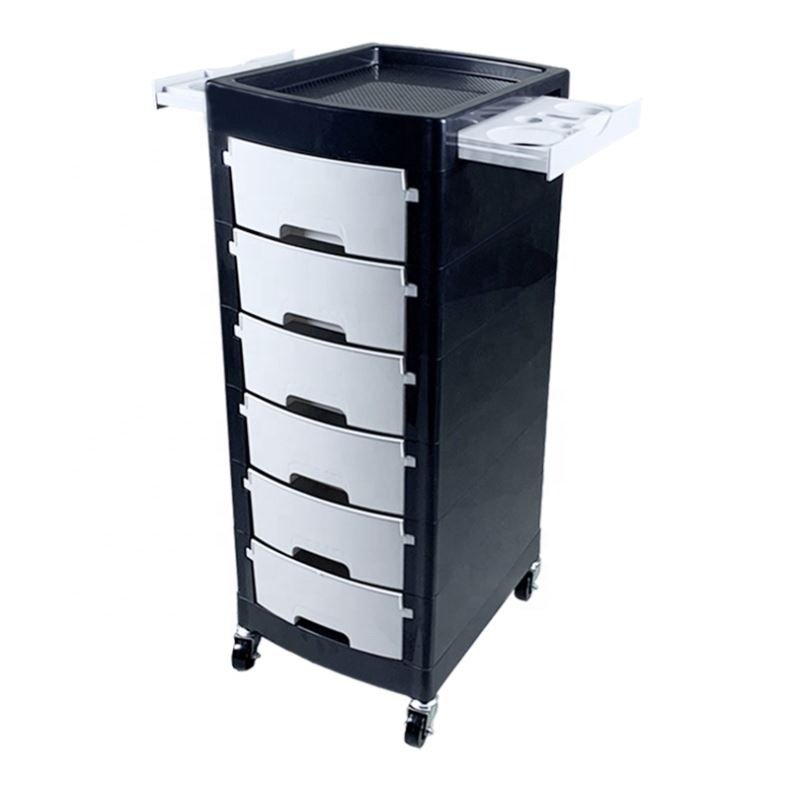 Hot Sale Hair Beauty Salon Trolley In Hairdressing Plastic Trolley Cart Salon